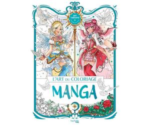 L'art du coloriage manga - Jolene Yeo - Hachette Heroes - broché - Livre-jeu