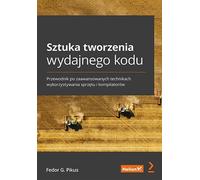 L'art du développement efficace du code Fedor G. Pikus (Buch auf Polnisch)
