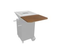 L'Art du Jardin Tablette latérale rabattable pour barbecue braséro Vulcano - 40 x 60 cm - ADJ-TAB500