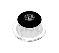 l'art du Latte est Mon langage d'amour, Un Barista drôle, Un Artiste de Latte PopSockets PopGrip pour MagSafe