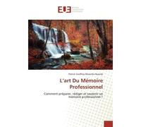 L'art Du Mémoire Professionnel Comment préparer, rédiger et soutenir un mémoire professionnel ? - Patrick Geoffroy Nkwenka Nyanda - Universitaires Europeennes - broché - Livre