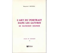 L'Art du portrait dans les Satyres de Mathurin Régnier - Marguerite V. Mitchell - Didier-Erudition - broché - Essai