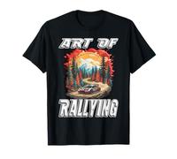 l'art du Rallye, de la Course Automobile, du Sport Automobile, de la Course sur Terre battue T-Shirt