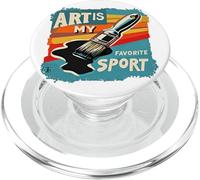 l'art est Mon Sport préféré pour Les Artistes et Les Peintres PopSockets PopGrip pour MagSafe