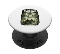 l'art littéraire Effrayant de The Willows Gothic River PopSockets PopGrip Adhésif