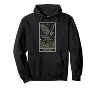 L'art mondial du tarot - Raven Cosmic Unity Design V2 Sweat à Capuche