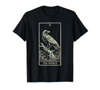 L'art mondial du tarot - Raven Cosmic Unity Design V3 T-Shirt