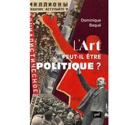 L'art peut-il être politique ?