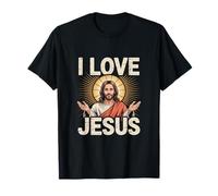 l'art radieux du Sauveur J'aime Jésus T-Shirt