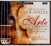 L'arte Del Violino : 12 Concertos Pour Violons Avec 24 Caprives Ad Libitum Opus 3