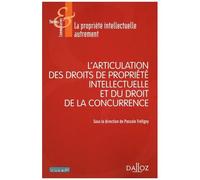 L'articulation Des Droits De Propriété Intellectuelle Avec Le Droit De La Concurrence