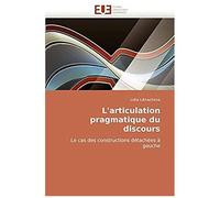 L'articulation Pragmatique Du Discours
