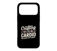 L'artisanat, C'est Mon Cardio, Mes Fournitures Ont des Fournitures Coque pour iPhone 17 Pro Max