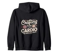 L'artisanat, C'est Mon Cardio, Mes Fournitures Ont des Fournitures Sweat à Capuche