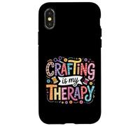 L'artisanat est ma thérapie Coque pour iPhone X/XS