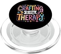 L'artisanat est ma thérapie PopSockets PopGrip pour MagSafe