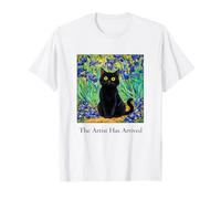 L'Artiste Amusant du Chat Noir est arrivé inspiré de Van Gogh T-Shirt