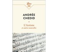 L'Artiste et autres nouvelles - Andrée Chedid - Librio - Poche - Nouvelles