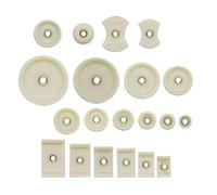 LARUISEE Lot de 20 matrices d'outils de fermeture de boîtier pour boîtier de montre - Kit d'outils de réparation pour horloger