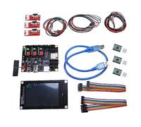 LARUISEE Makerbase DLC32 V2.1 Carte mère GRBL 32 bits contrôleur hors ligne TS35-R écran tactile LCD pour graveur 3D DLC32 V2.1 32 bits GRBL contrôleur WiFi hors ligne TS35-R LCD CNC3018 MAX-PRO Kit