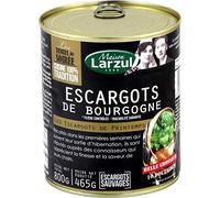 Larzul escargots de Bourgogne belle grosseur 10 douzaines boîte 465g - Prix Unitaire