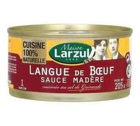 LARZUL Langue Boeuf Sauce Madere 205g x 12