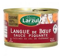 LARZUL - Langue De Boeuf Sauce Piquante 410G - Lot De 3 - livraison offerte