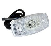 LAS 10145 Lampe de marché LED blanche avec support et fixation rapide par câble