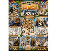 Las aventuras del Lince en el mundo del jiu-jitsu: Libro para Colorear