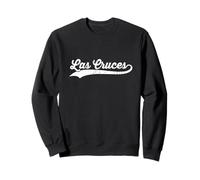 Las Cruces, Nouveau-Mexique, nom de Ville américain, cursif, Vintage, rétro Sweatshirt