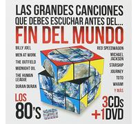 Las Grandes Canciones Que Debes Escuchar Antes Del Fin Del Mundo Los 80's (3cd's + DVD) Varios Artista