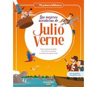 Las mejores aventuras de Julio Verne. Vol. 2: Libro infantil con juegos y actividades extra | Cinco semanas en globo / De la Tierra a la Luna / Los ... para niños y niñas | Para primeros lectores.