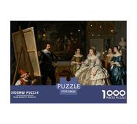 Las Meninas Puzzle en Bois Imperméable DIY Puzzles De 1000 Pièces pour Adultes Impossible De Décoration pour La Maison