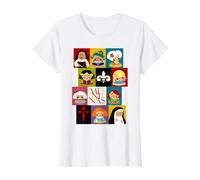 Las Meninas Velazquez T-Shirt Graphique avec Valeur, Femme, Blanc, XL