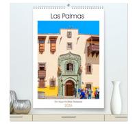 Las Palmas - ein traumhaftes Reiseziel (hochwertiger Premium Wandkalender 2026 DIN A2 hoch), Kunstdruck in Hochglanz: Hauptstadt Gran Canarias liegt auf der Nordostseite der Insel.
