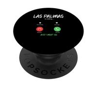 Las Palmas is Calling Gran Canaria Vacances Randonnées PopSockets PopGrip Adhésif