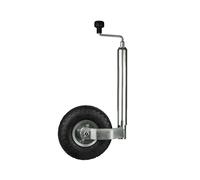 LAS Roue De Support Avec Manivelle 48Mm, Pneus Gonflables