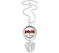 Las Vegas Amecity Collier avec pendentif en forme d'ailes d'ange