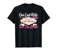 Las Vegas Bachelorette Party One Last Ride for The Bride T-Shirt Graphique avec Valeur