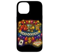 Las Vegas Bracelet de l'amitié Casino et icônes de la Vie Nocturne Coque pour iPhone 14