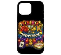 Las Vegas Bracelet de l'amitié Casino et icônes de la Vie Nocturne Coque pour iPhone 16 Pro Max