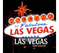 Las Vegas City 2026 Calendar: 8.5 x 8.5 inches.