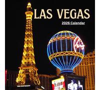 Las Vegas City 2026 Calendar: 8.5 x 8.5 inches.