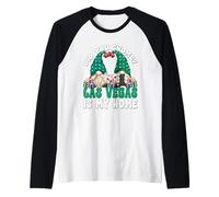 Las Vegas Graphic for Women and Men Funny Casino GNOME Pun Manche Raglan