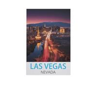 Las Vegas Nevada，1000 Pièces Puzzle Défi Cérébral pour Enfants Bricolage Cadeau Amusant Jeu D'intérieur Décor À La Maison（38x26cm）-FQ12