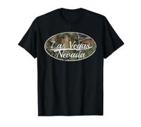 Las Vegas Nevada Distressed Camo Classic Design T-Shirt