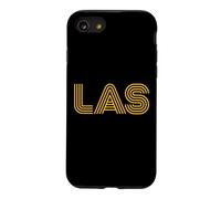Las Vegas NV Design rétro Jaune Coque pour iPhone SE (2020) / 7/8