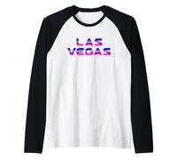 Las Vegas Starry Sky Desert Vacation Design Manche Raglan