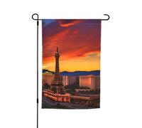 Las Vegas Sunset Print All Season Garden All Season Outdoor Flag Yard Decor For Patios Flags