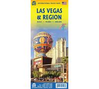 Las vegas waterproof - Echelle 1:40 000 - 1:800 000, - Collectif - Itm Publishing - Atlas / carte